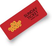 Sunday Adult Ticket